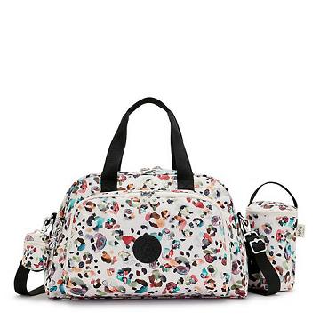 Kipling Camama Printed Diaper Bag Çanta Beyaz | TR 1963AH